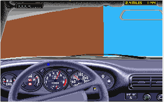 Test Drive II - California Challenge [datadisk] atari screenshot